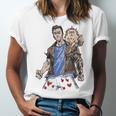 Dungeon Crawler Carl Sketchbook Princess Donut And Carl Book Unisex Jersey T-Shirt Dungeon Crawler Carl Sketchbook Princess Donut And Carl Book Unisex Jersey T-Shirt