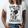Elder Emo Club Skeleton Nostalgia It Wasn't a Phase Mom Unisex Jersey T-Shirt Elder Emo Club Skeleton Nostalgia It Wasn't a Phase Mom Unisex Jersey T-Shirt