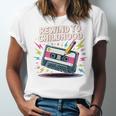 Elder Millennials Embracing 90s Rewind Nostalgia Vibes Premium Unisex Jersey T-Shirt