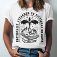 Emotionally Attached To Fictional Dragons Books Lover Unisex Jersey T-Shirt