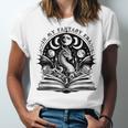 In My Fantasy Era Books Dragon & Moon Bookish Bookworm Unisex Jersey T-Shirt