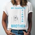 My Favorite Airman Calls Me Brother Airman Graduation Premium Tri-Blend Unisex Jersey T-Shirt