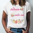 My Favorite Teacher Calls Me Mom Graduation Unisex Jersey T-Shirt