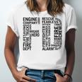 Fire Academy Graduation T-Shirt Firefighter Support Tee Unisex Jersey T-Shirt