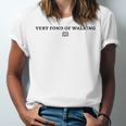 Very Fond Of Walking Book Lover Mom Walking Unisex Jersey T-Shirt