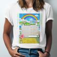 Frutiger Aero Aesthetic Rainbow Glitch Art Unisex Jersey T-Shirt