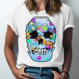 Frutiger Aero Aesthetic Tech Skull Computer Fishes Unisex Jersey T-Shirt Frutiger Aero Aesthetic Tech Skull Computer Fishes Unisex Jersey T-Shirt