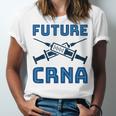 Future CRNA Nurse Anesthetist Student Nursing RN Graduation Unisex Jersey T-Shirt