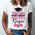 This Girl Got Her Masters Degree Graduation Mastered It 2024 Unisex Jersey T-Shirt
