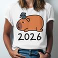 Grad Class Of 2026 Capybara Graduation Graduated Kids Unisex Jersey T-Shirt