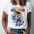 Graduation 2nd Grade Unicorn Roller Skate Girls Grad Unisex Jersey T-Shirt