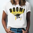 Graduation Cap And Diploma For Proud Graduation Unisex Jersey T-Shirt