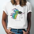 Graduation Unicorn Shirt She Believed Did School 2017 Unisex Jersey T-Shirt