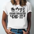 My Granddaughter Did It Graduation Graduated Proud Children Unisex Jersey T-Shirt