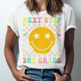 Groovy Next Stop 2nd Grade 1st Grade Graduation 2025 Premium Unisex Jersey T-Shirt