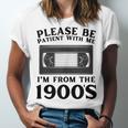 Over The Hill Please Be Patient I'm From The 1900s VHS Unisex Jersey T-Shirt Over The Hill Please Be Patient I'm From The 1900s VHS Unisex Jersey T-Shirt