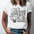 The Homebody Club Retro Introvert Antisocial Unisex Jersey T-Shirt