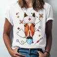 Horse Nurse RN ER Nursing School Graduation Unisex Jersey T-Shirt
