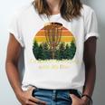 Id Rather Be Playing With My Disc Introvert Disc Golf Raglan Baseball Tee Unisex Jersey T-Shirt