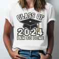 I'm Done With Class Of 2024 Graduation Done Class Of 2024 Unisex Jersey T-Shirt