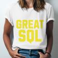 I'm A Great SQL Introvert Saying Inbound Marketing Premium Tri-Blend Unisex Jersey T-Shirt