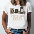 I’m This Old Retro Tech Nostalgia For 70s 80s Premium Tri-Blend Unisex Jersey T-Shirt