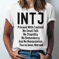 INTJ Rules Architect Personality Type Introvert Unisex Jersey T-Shirt INTJ Rules Architect Personality Type Introvert Unisex Jersey T-Shirt