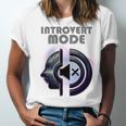 Introvert Mode Finding Inner Peace In Silence Unisex Jersey T-Shirt Introvert Mode Finding Inner Peace In Silence Unisex Jersey T-Shirt