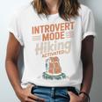 Introvert Mode Hiking Activated Hiker Unisex Jersey T-Shirt