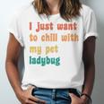 Introvert Pet Ladybug Mom Unisex Jersey T-Shirt Introvert Pet Ladybug Mom Unisex Jersey T-Shirt
