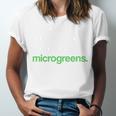 Introvert But Willing To Discuss Microgreens Urban Farming Unisex Jersey T-Shirt