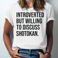 Introverted Shotokan Karate Introvert Unisex Jersey T-Shirt Introverted Shotokan Karate Introvert Unisex Jersey T-Shirt