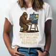 Introverted But Willing To Discuss Nephilim Unisex Jersey T-Shirt