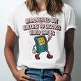 Introverted But Willing To Discuss Video Games Introvert Raglan Baseball Tee Unisex Jersey T-Shirt Introverted But Willing To Discuss Video Games Introvert Raglan Baseball Tee Unisex Jersey T-Shirt