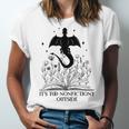 It's Too Nonfictiony Outside Book Dragon Reading Fantasy Era Unisex Jersey T-Shirt