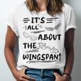 It's All About The Wingspan For Book Lover Unisex Jersey T-Shirt It's All About The Wingspan For Book Lover Unisex Jersey T-Shirt