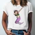 Kids Class Of 2029 Shirt Graduation Dabbing Mermaid Shirt Unisex Jersey T-Shirt