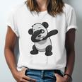 Kids Class Of 2030 Shirt Graduation Dabbing Panda Shirt Unisex Jersey T-Shirt