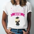 Kids Kindergarten Graduate 2018 Graduation Girls Unisex Jersey T-Shirt