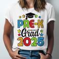 Kids Pre-K Grad 2025 Preschool Prek Graduation Unisex Jersey T-Shirt