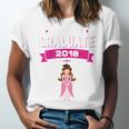 Kids Princess Girl Preschool Graduate 2018 Graduation Pre-K Unisex Jersey T-Shirt