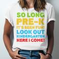 Kids So Long PRE-K It's Been Fun Shirt Boy Girl Graduation Unisex Jersey T-Shirt