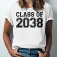 Kindergarten Class Of 2038 First Day School Graduation Unisex Jersey T-Shirt