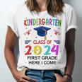 Kindergarten Graduation Class 2024 1st Grade Here I Come Unisex Jersey T-Shirt