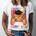 Kindergarten Graduation Level Complete Gamer Graduation Kids Unisex Jersey T-Shirt