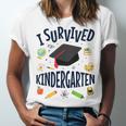 Kindergarten Graduation Shirt I Survived Kindergarten Unisex Jersey T-Shirt