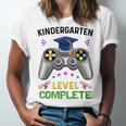 Kindergarten Level Complete Graduation Class 2023 Gamer Kids Unisex Jersey T-Shirt