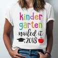 Kindergarten Nailed It 2018 Class Graduation T-Shirt Unisex Jersey T-Shirt