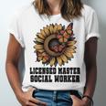 Licensed Masters Social Work Worker LMSW Graduation 2026 Unisex Jersey T-Shirt