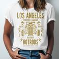 Los Angeles Hotrods Automotive Nostalgia Distressed Unisex Jersey T-Shirt